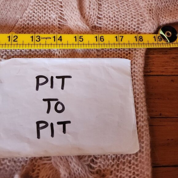 ST. ROCHE Wool Mohair Knit Cardigan - Picture 8 of 9